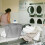 Plastic Laundry Basket for Storage Use with Handle 2Pcs Grey Clothes Laundry Hamper 5