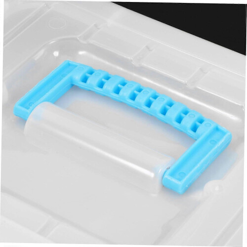 Laundry Storage Bins with Lids Plastic Organizer Boxes for Laundry Room Dryer Essentials 1