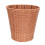 Panier de rangement en imitation rotin marron clair 3