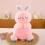 Peluche Lapin Rose – Poupée Douce et Moelleuse 1