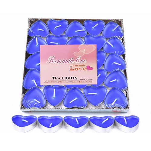 Bougies coniques non parfumées, paquet de 50