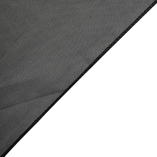 Chemin de table en mousseline noire 183 x 55 cm 2