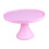 Pink Plastic Cake Stand for Wedding Decoration 7.5 Inches 4