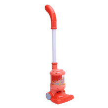 LR754 Roter ABS-Kunststoff Kinder-Staubsauger-Spielzeug, 68 mAh Batterie