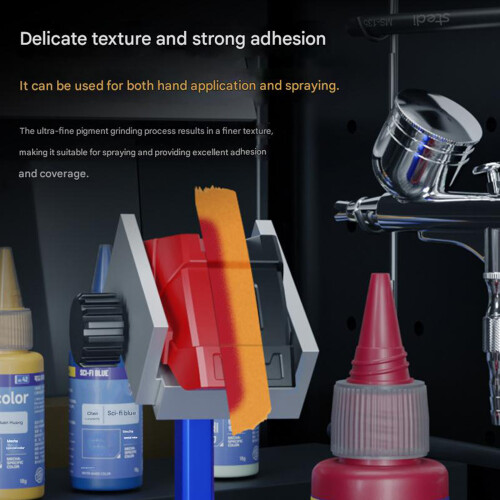 Modeler Friendly Airbrush Paint Water Based Matte Paint-MC46 2