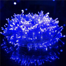 10m 100LED světýlka s dálkovým ovládáním a USB, IP44, vodotěsné