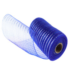 Dekoratív hálós szalag tekercsben 15 cm x 10 yard többszínű