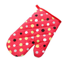 Gants de cuisine résistants à la chaleur, antidérapants, en polyester, 1 paire