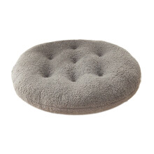 Coussin de siège rond antidérapant gris 40 cm (15,75 pouces) - 1 pièce