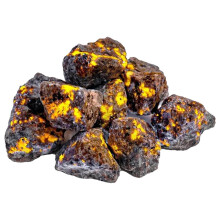 Přírodní, surové kameny Yooperlite 0,4 lb
