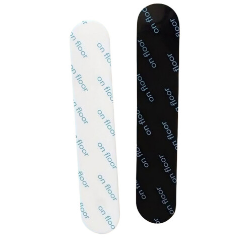 Rutschfeste Teppichgreifer - 2 mm dick, Schwarz, 4-teiliges Set 2
