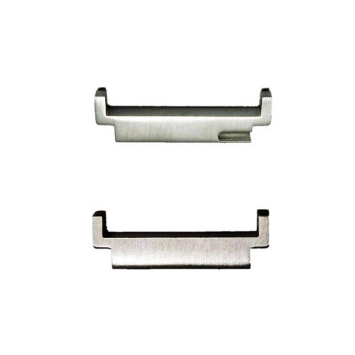 Universal Sølv Urrem Connector 20mm til 22mm Adaptere 2