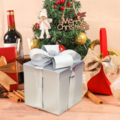 Weihnachtsgeschenkbox – Matte Stapelboxen 1