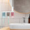 Toothbrush Rack for Bathroom Storage 2Sets Plastic White Holder 3