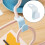 Clothes Hanger Connector Hooks, Blue Plastic Clothes-rack Hook Coat Hanger 3