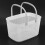 Plastic Hand Basket Bathroom Storage Baskets With Handle Household Storage Tools Capacity 5