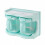 Three-Grid Blue Plastic Spice Organizer for Kitchen Storage and Organization 3