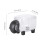 Bathroom Storage Container Transparent Design Plastic Box For Sundries Storage Case 8.5*13cm 1Pcs 2