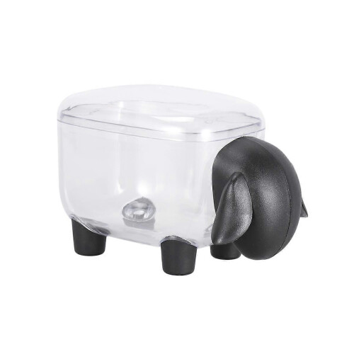 Bathroom Storage Container Transparent Design Plastic Box For Sundries Storage Case 8.5*13cm 1Pcs 2