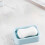 Double-Layer Plastic Soap Dish, Draining Box, Bathroom Storage 2