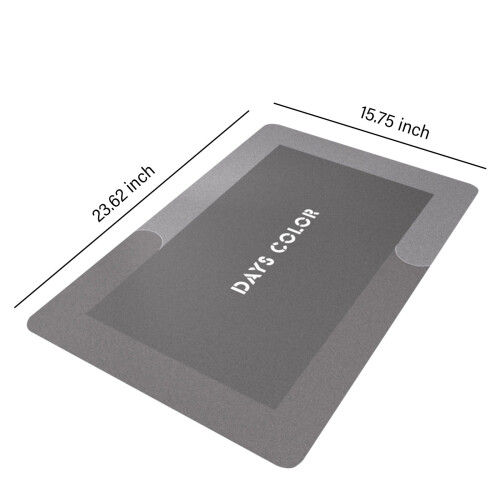 Diatomeeën badmat 16x24 inch Absorberend Sneldrogend 2