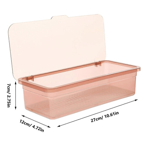 Chopsticks Drain Storage Box Plastic Organizer for Kitchen Tableware Storage 1