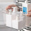 Clear Plastic Storage Bin With Handles,kitchen/organizers&storage,refrigerator 3