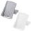 Adjustable Soap Draining Tray Bathroom Soap Storage Plastic Rectangular 2Set 3