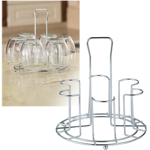Krusholder med 6 hyller for kaffekopper 2