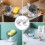 Grey Plastic Draining Soap Holder for Bathroom Storage 2Pcs 2