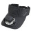 Sun Protection Cooling Fan Cap With Solar and Usb-Dark Grey 1