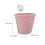 Plastic Wall Hanging Basket for Bathroom Storage Organizer 4Pcs Pack 5