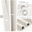Ivory Blackout Curtains 40x90in Pair 3