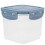 Clear Yogurt Storage Container Plastic Box for Storage 3Pcs Kitchen Organizer 3