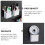 Toothbrush Bracket Plastic Storage Rack for Bathroom Storage 1Pcs 3