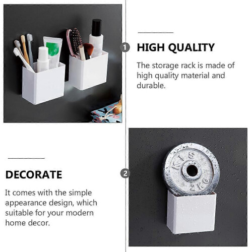 Toothbrush Bracket Plastic Storage Rack for Bathroom Storage 1Pcs 2