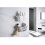 Suction Cup Kitchen Storage Basket Plastic Hanging Organizer for Storage 3