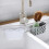 Suction Cup Kitchen Storage Basket Plastic Hanging Organizer for Storage 5