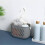 Plastic Hanging Basket Kitchen Organizer for Storage 2Pcs with Hook 3