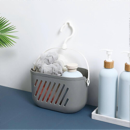 Plastic Hanging Basket Kitchen Organizer for Storage 2Pcs with Hook 2