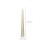 Lot de 10 bougies coniques blanches multicolores 3