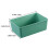 Green Storage Box Plastic Organizer for Kitchen Use 2