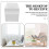 Kitchen Storage Bin Kitchen Organizer Pantry Organizer Bin Plastic White for Kitchen Organization 1Pack 4