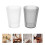 Bathroom Toothbrush Storage Cup for Couples 4Pcs Plastic Cups 2