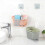 Kitchen Storage Organizer Plastic Basket with Rotatable Hook 3Pcs 4