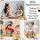Set di 2 pezzi composto da grembiule e cappello da chef per bambini a tema escavatore. 5