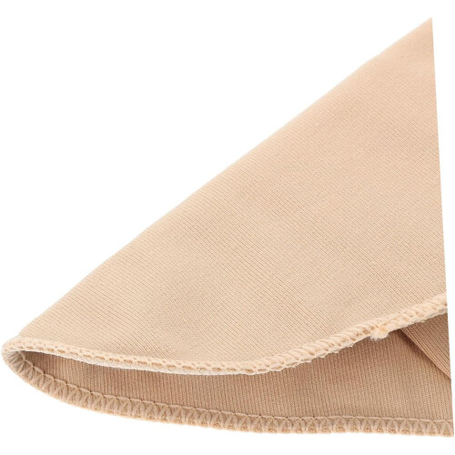 4pcs Khaki Breathable Prosthetic Breast Forms Protector Cotton Covers Soft Protective Bra Pocket 2