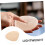 4pcs Khaki Breathable Prosthetic Breast Forms Protector Cotton Covers Soft Protective Bra Pocket 8