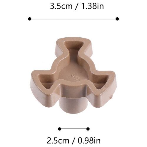 Microwave Turntable Shaft Cylindrical 5 pcs 1