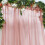 Πάνελ κουρτίνας από διαφανές σιφόν Dusty Rose 1,6 x 4,6 μέτρα 2